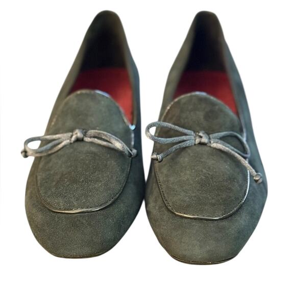 NWOT Munro Rossa Black Suede Flat – Sz 9.5WW (Double Wide) - Picture 8 of 10